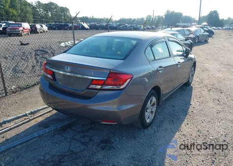 2015 Honda Civic Lx из США, поврежденный, VIN 19XFB2F55FE035488